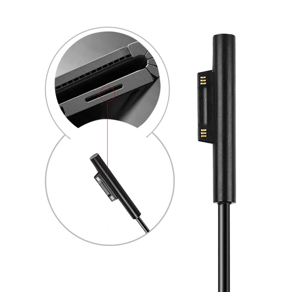 1 м USB Type C 15 в PD зарядный кабель для Microsoft Surface Pro3/Pro4/Pro5/Pro6 кабель|Зарядки планшетов| |
