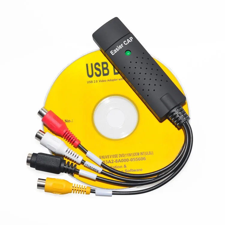 Настоящее STK1160 + GM7113 USB захвата 2.0 видеокарта граббер адаптер для телевизора VHS DVD