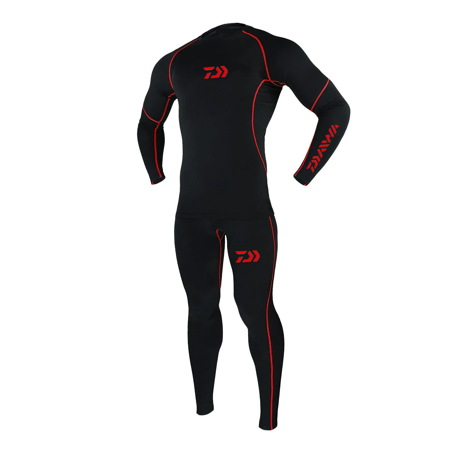 2018 Мужской Быстросохнущий дышащий Базовый костюм для рыбалки с капюшоном и