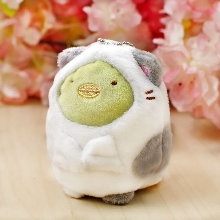 Новое поступление Sumikko Gurashi мультяшная кукла с кошкой платье вырезать угол San-X