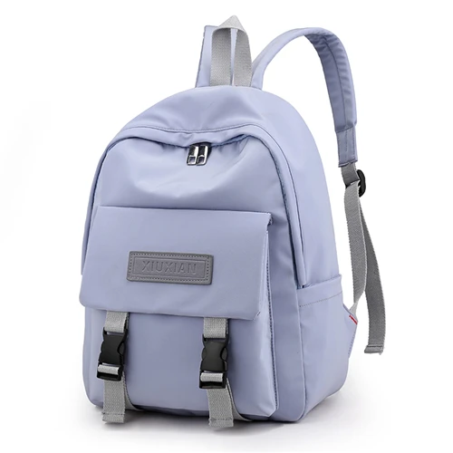 Gaoge милый женский рюкзак с рисунком из мультфильма Mochila для девочек и мальчиков, дорожный рюкзак с милым принтом кота, сумка на плечо для подростков - Цвет: Blue
