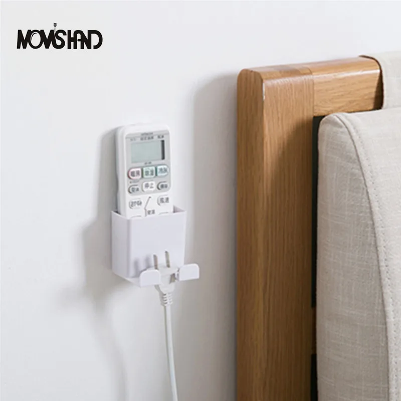 Органайзер для пульта дистанционного управления MOMS HAND для настенного крепления, хранения, коробки для кондиционера, держателя для мобильного телефона и вилки.