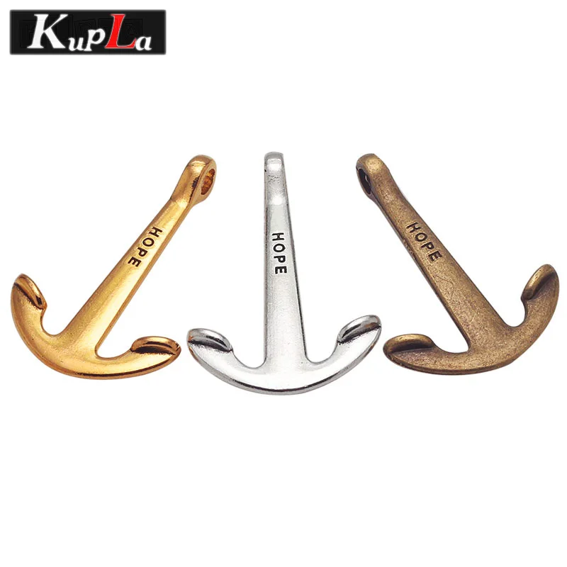 Винтажные металлические подвески в виде букв якорь надежды для самостоятельного