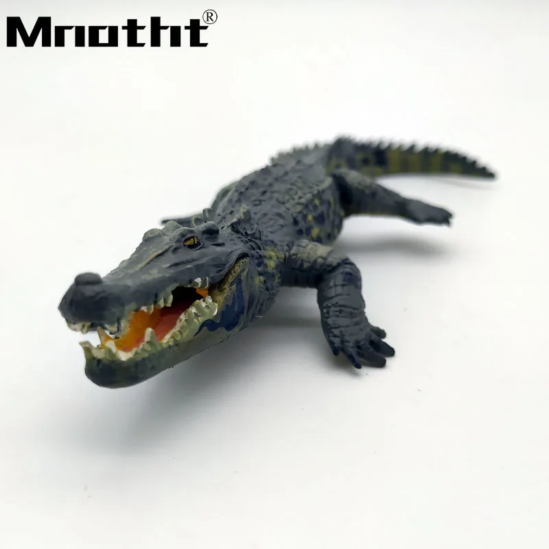 

1/6 Scale Plastic Crocodile Model 15cm for 12inch Action Figures Scene Accessories toys