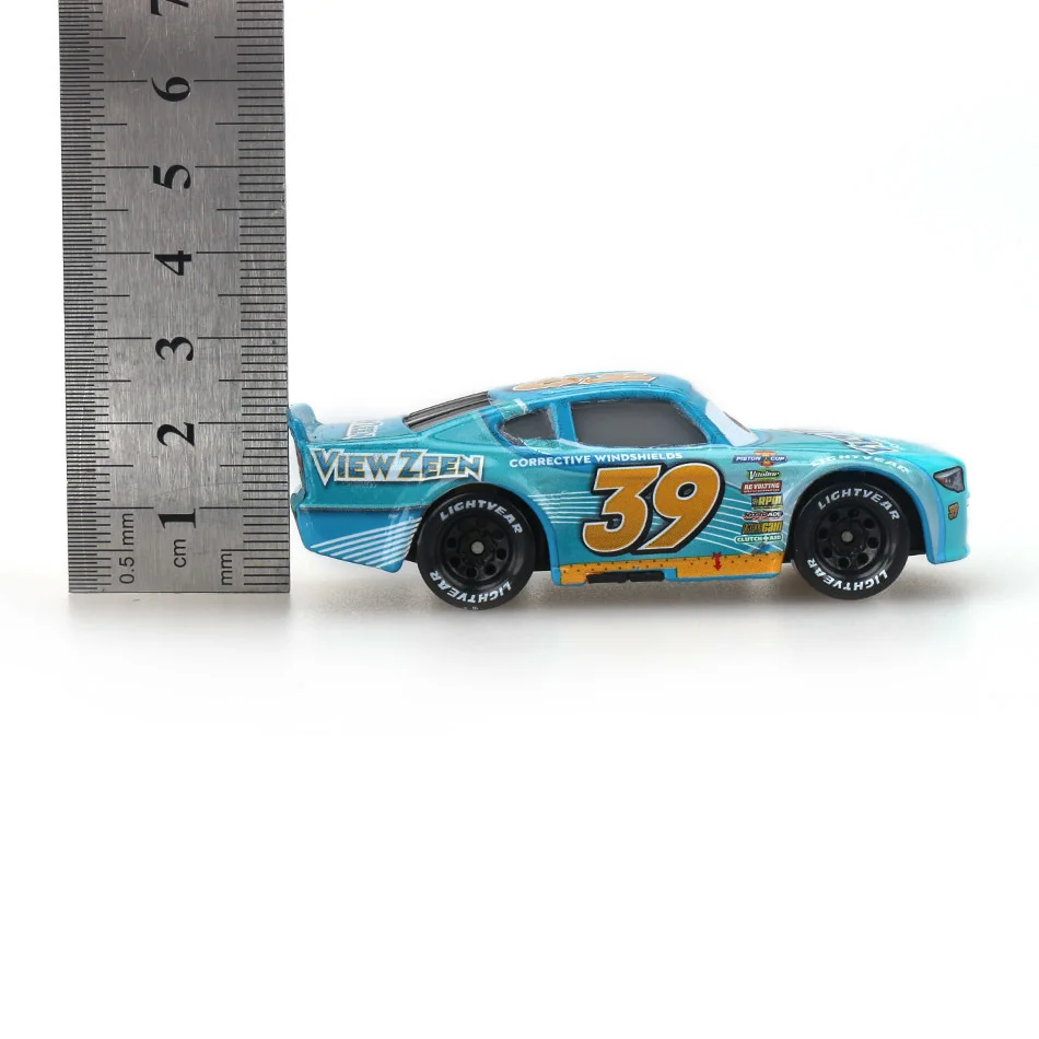 Disney Pixar Cars 2 3 Lightning Mcqueen Mater Jackson Storm Ramirez 1:55 литой автомобиль металлический сплав мальчик игрушки для детей подарок