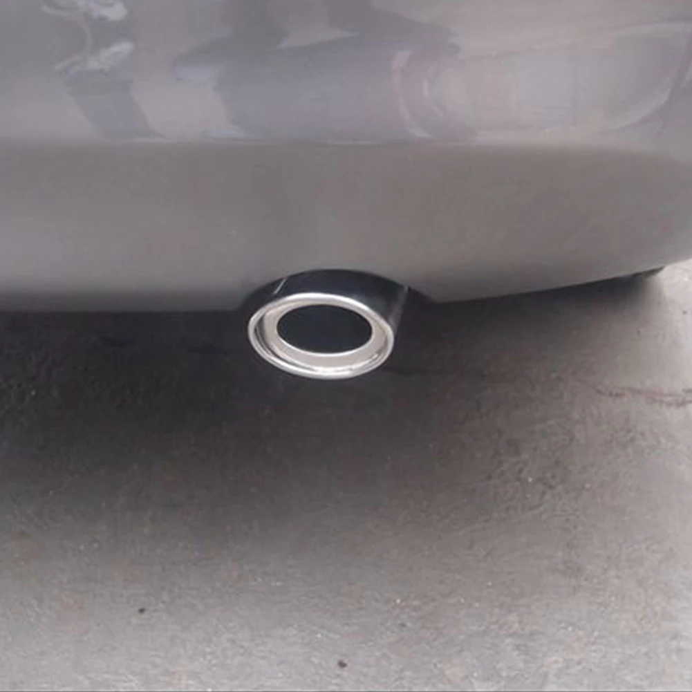 Универсальный автомобильный выхлопной наконечник из нержавеющей стали