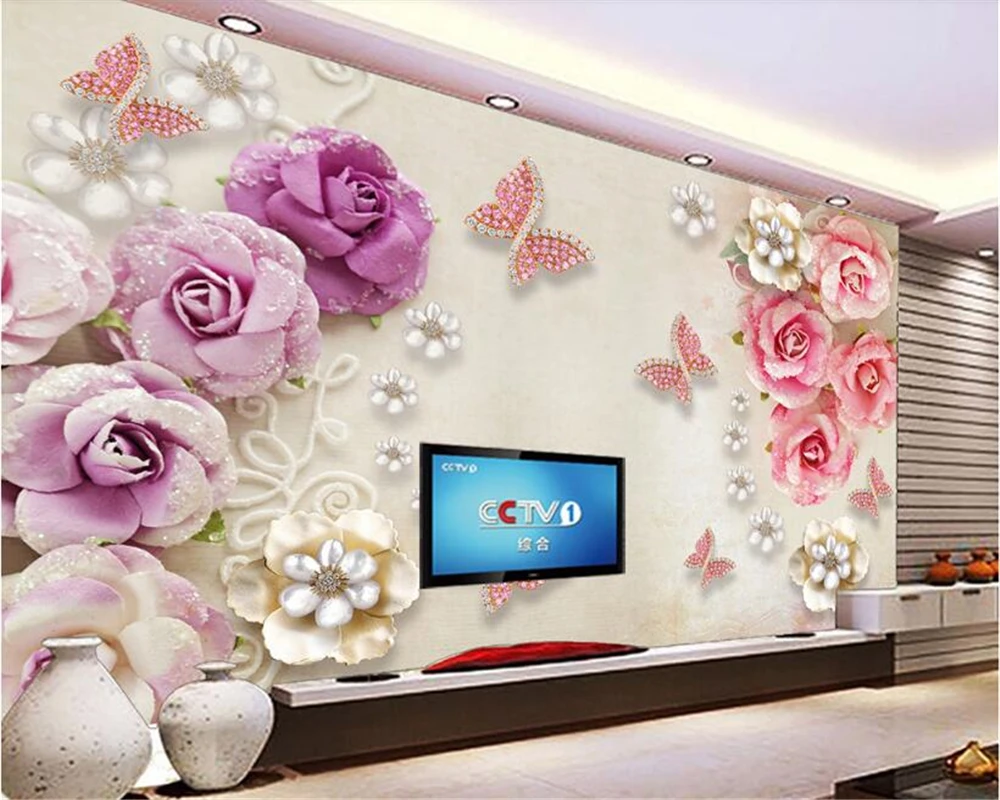 3d стерео обои для телевизора европейский стиль обои|3d wallpaper|fashion wallpaperwallpaper fashion |