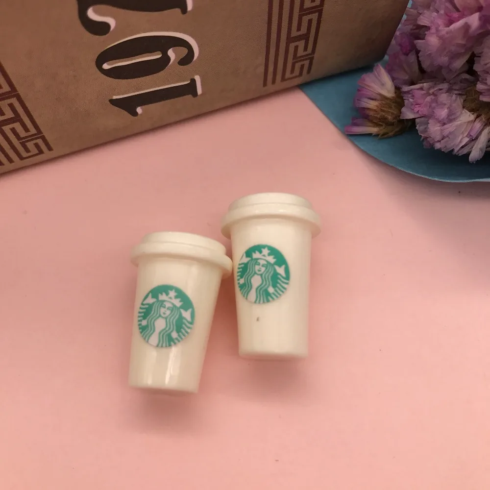 Кабошон kawaii star coffee cup полимерный кабошон с плоским основанием на телефон