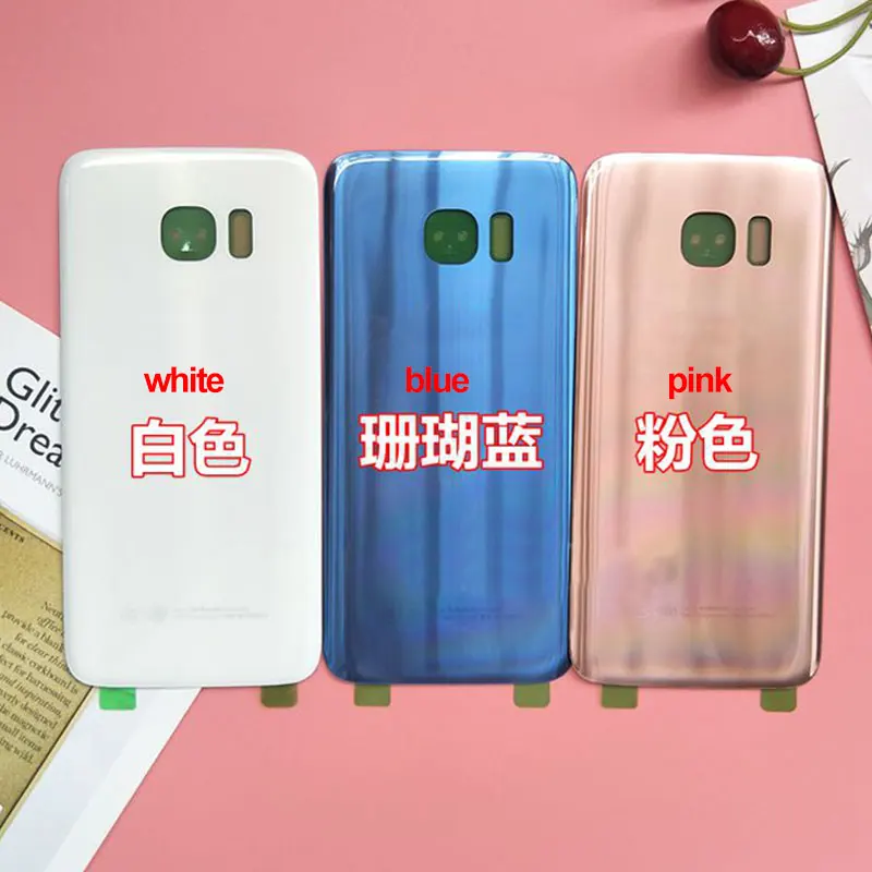 Новинка стеклянная задняя крышка аккумулятора S7 Edge для Samsung Galaxy G930F S7Edge G935F