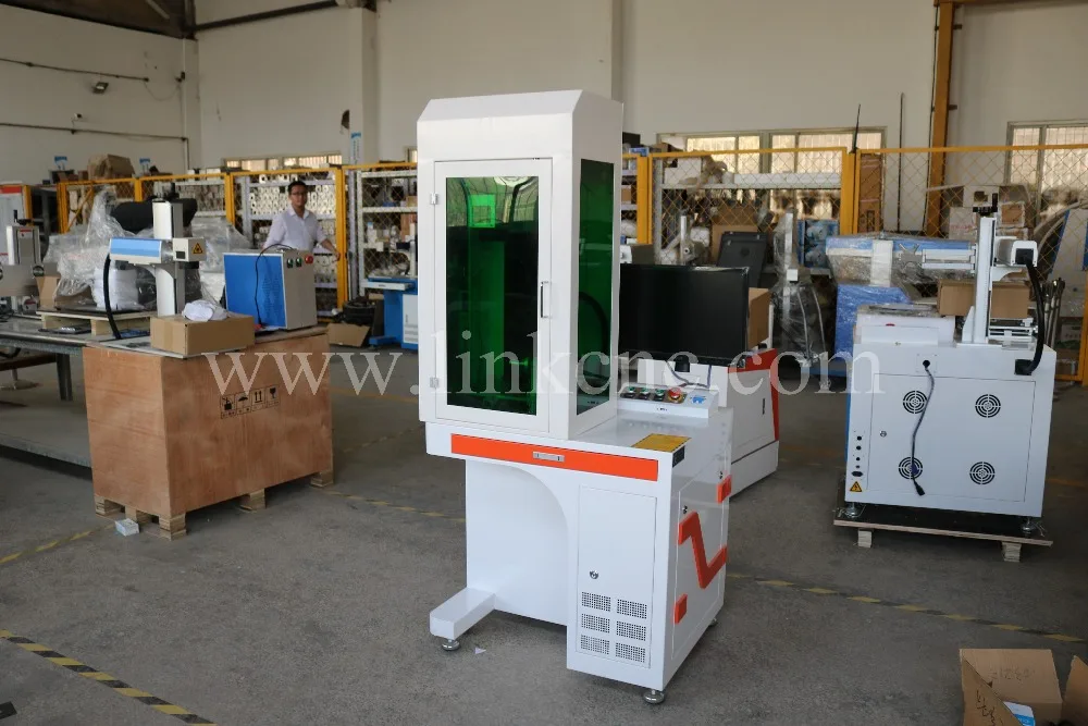 Cheap 20W 30W 50W stainless steel carbon iron aluminum copper brass metal fiber laser marking machine | Инструменты