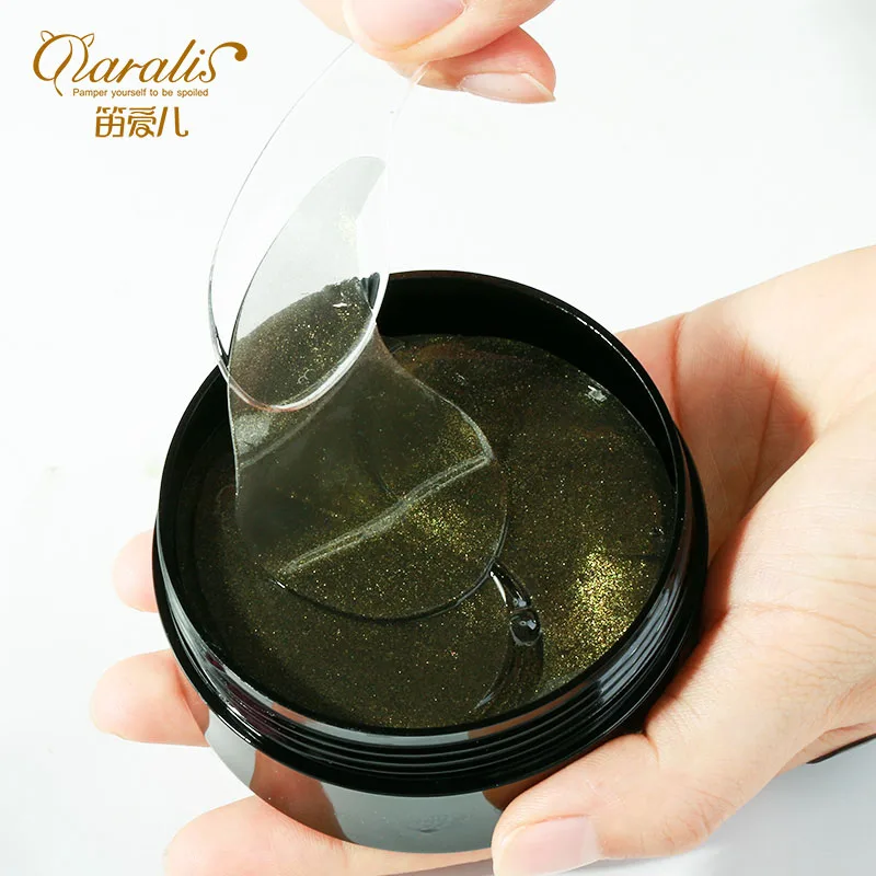 60 шт. + красный экстракт женьшеня патчи для глаз и черный жемчуг Золотой Коллаген