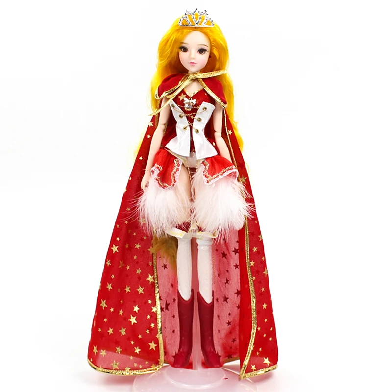 BJD MMgirl Лео 12 созвездий серии 14 шарнирное тело с красной накидкой сапоги и