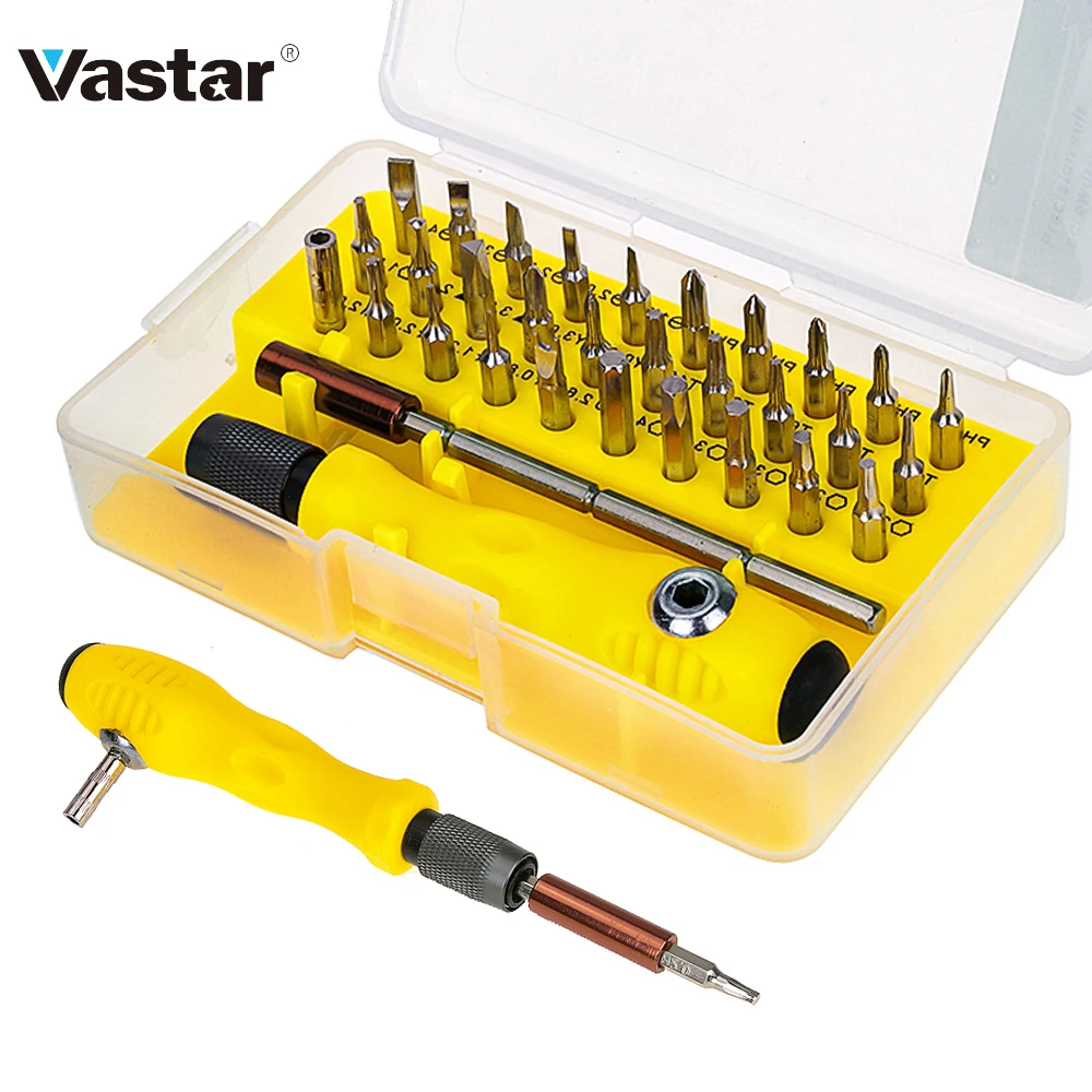 Набор прецизионных отверток Vastar 32 в 1 набор мини магнитных для телефона