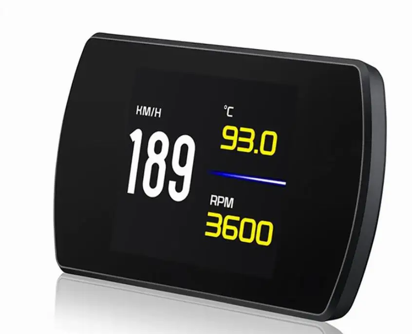 OBD2 Спидометр лобовое стекло Projetor P12 5 8 TFT OBD Hud Дисплей Sup порт и EUOBD