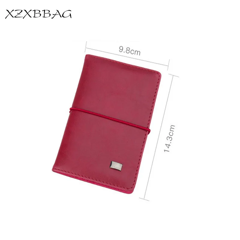 XZXBBAG Модный чехол из искусственной кожи с отделением для паспорта и карт
