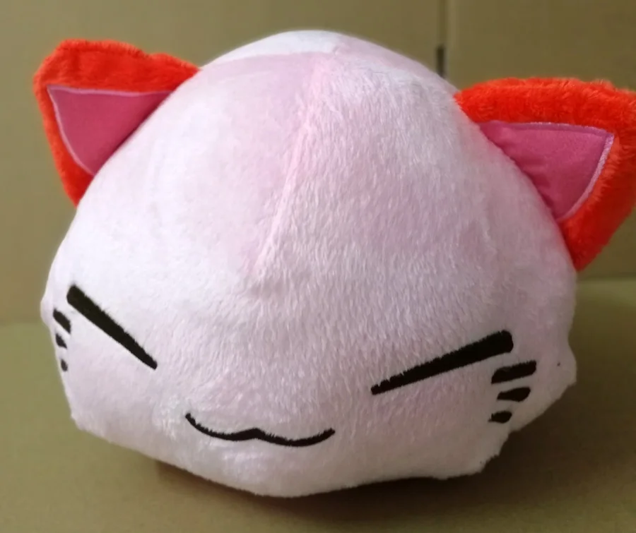28 мультяшных фигурок кошки Nemuneko, серия вампира и ангела, Спящая кошка, мягкие плюшевые игрушки, Kawaii Maneki Neko, подушка, плюшевые игрушки