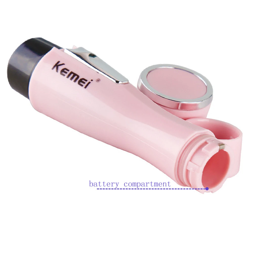 Kemei KM 1012 миниатюрный женский эпилятор электробритва для женщин удаления волос