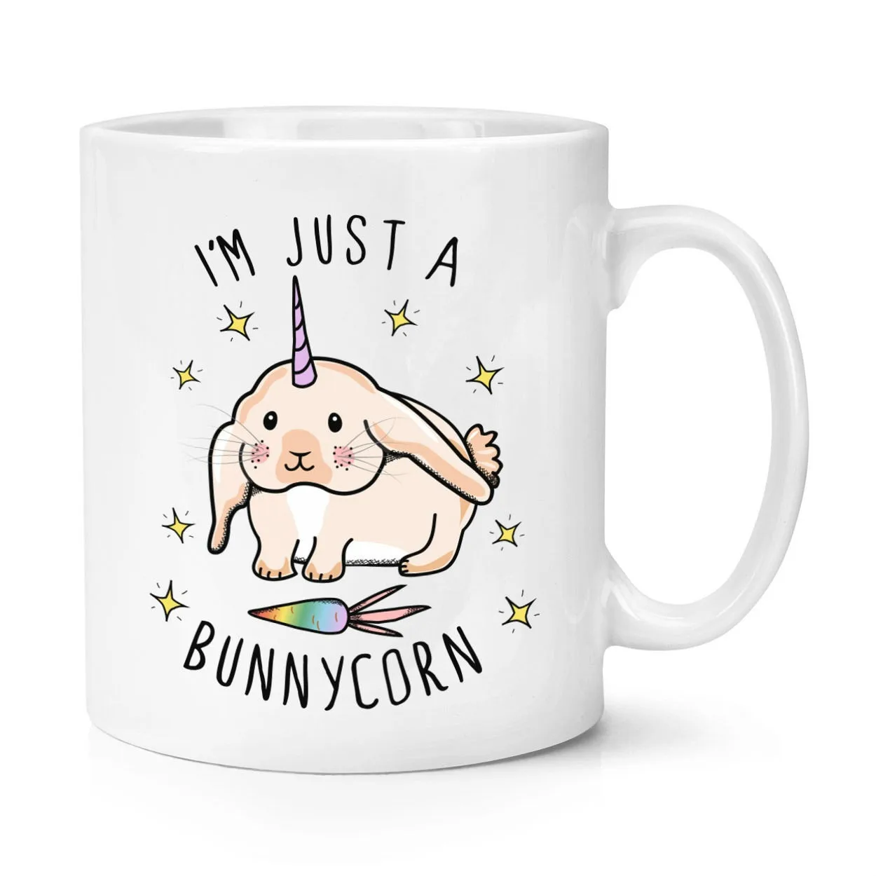 I'm Just A Bunnycorn 10oz кружка кролик забавная керамическая для кофе чайная