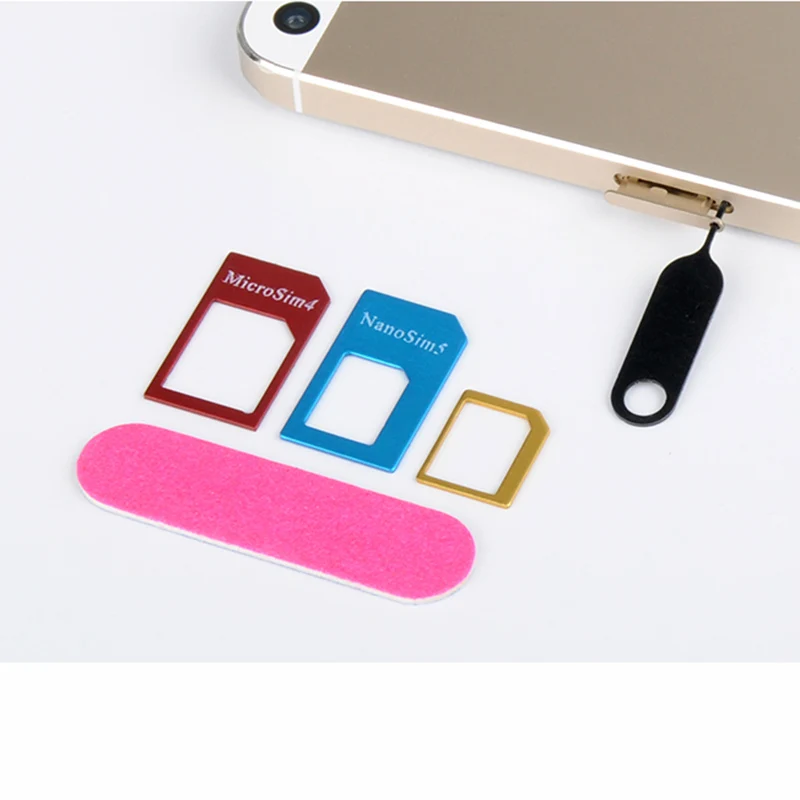 Набор адаптеров для Sim-карты Nano Micro переходник абразивная игла лотка Samsung Galaxy A5 2017