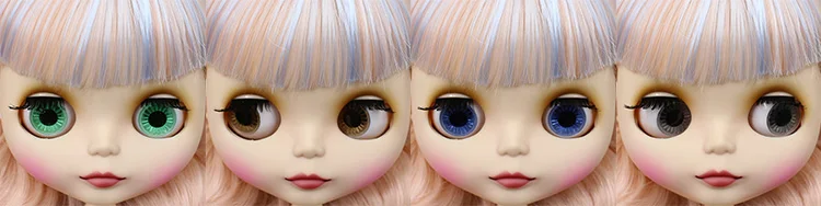 Милая фотография для куклы Blyth смешанные цвета волос (MSN633) | Игрушки и хобби