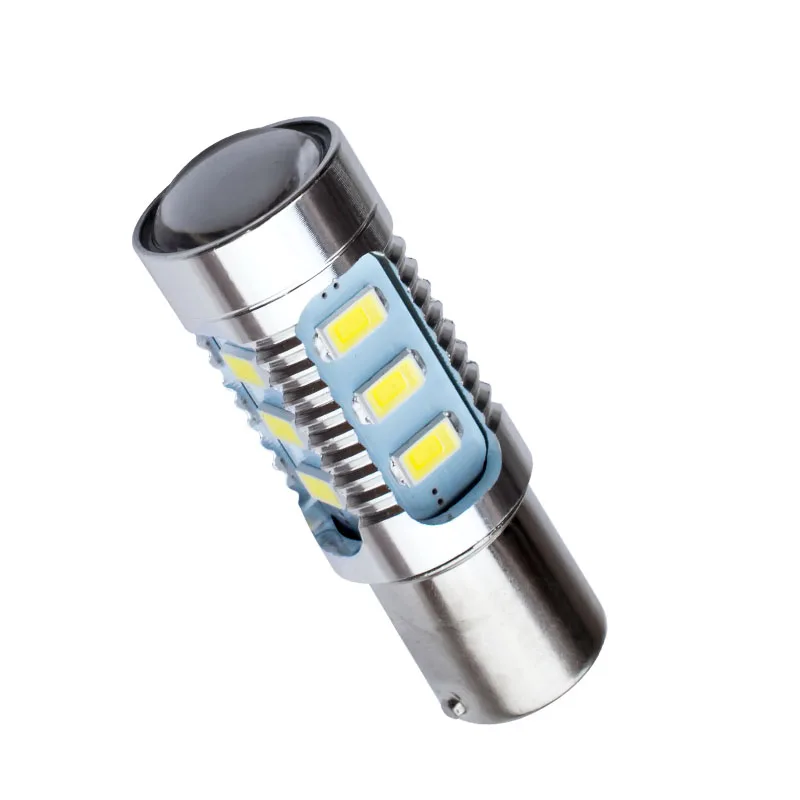 2шт 1156 BA15S 7506 P21W 15 SMD 5630 5730 СВЕТОДИОДНЫЙ Автомобильный габаритные огни тормозные огни авто задний фонарь дневные ходовые огни красный желтый 12 В