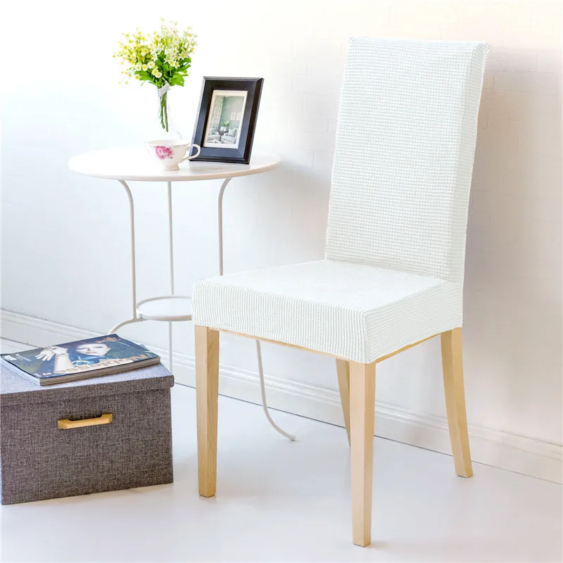 2 шт. эластичный спандекс полиэстер чехол для стула обеденный Съемный Анти