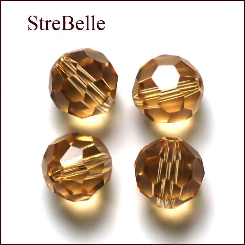 Factory Direct Wholesale 100pcs/Bag AAA2 32Fa Round Crystal Glass Bead 10MM Loose Beads AAA Grade for Jewelry Making 30 Colors | Украшения