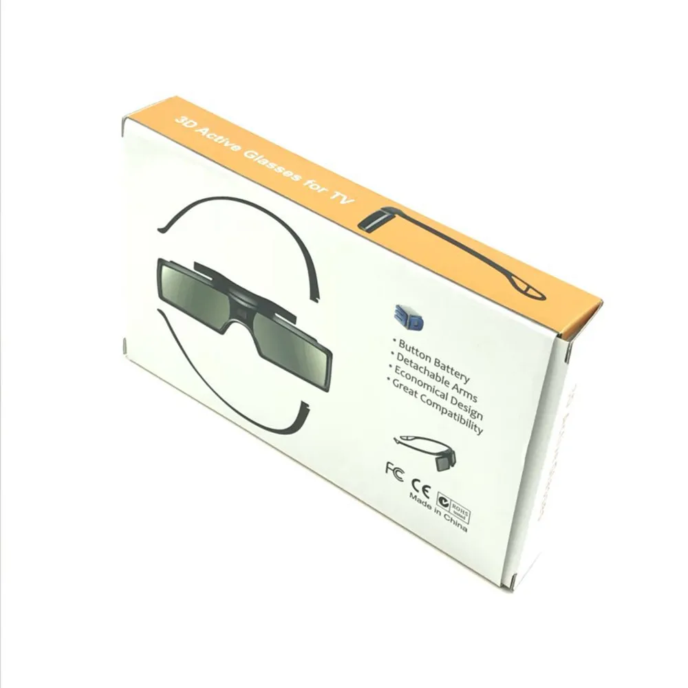 2 шт. Bluetooth 3D Чехол для очков с активным затвором Sony TV Замена TDG BT500A BT400A 55W800B W850B W950A