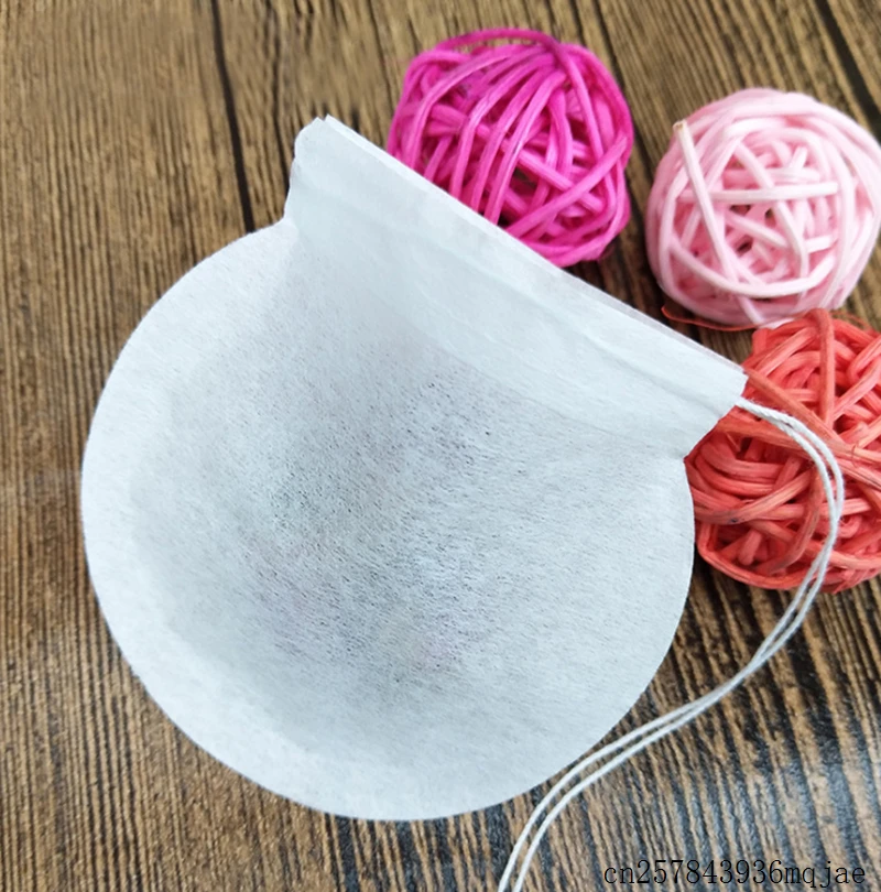 20000 шт одноразовые пакетики для чая круглой формы бумажные с фильтром пищевых