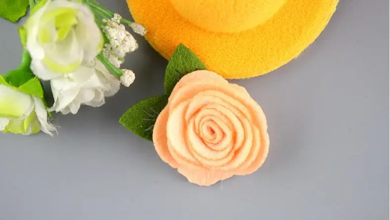 Ободок для волос сделай сам из фетра с цветами 2 дюйма 26 цветов 120 шт.|felt flowers diy|diy