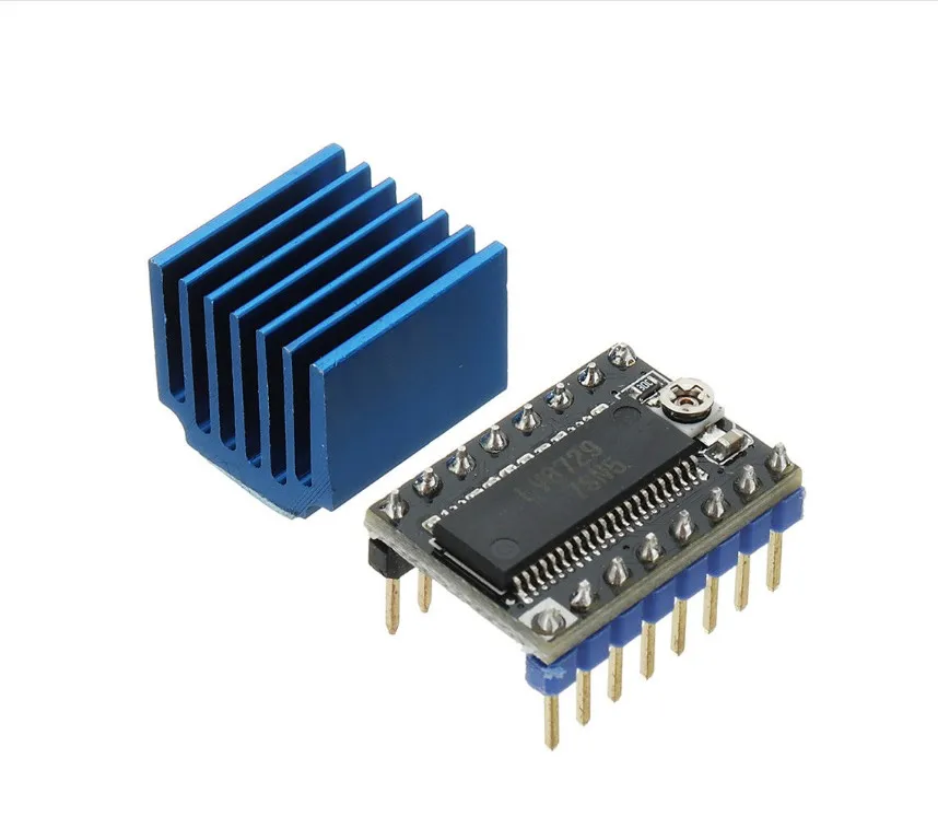KUAIJIEWEI 3D Printer Ultra-silent 4-layer Substrate MKS-LV8729 Stepper Motor Driver Support 6V-36V With Heatsink For | Компьютеры и