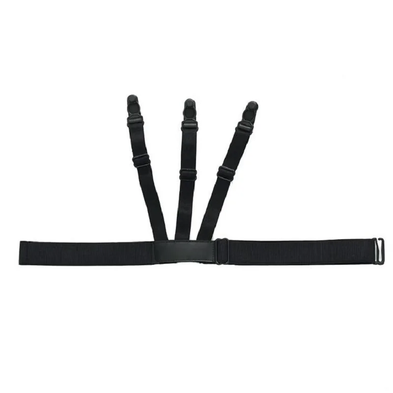 Мужские Подвязки для рубашек эластичные нейлоновые регулируемые подтяжки с