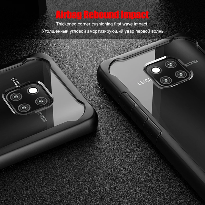 LuckGuard для Huawei Mate 20 10 Pro Чехол оригинальный противоударный силиконовый чехол Lite