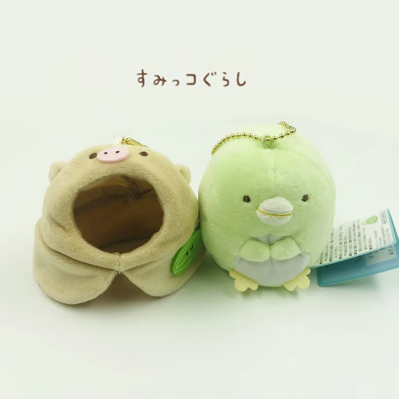 6 шт./компл. Kawaii Сан-х Sumikko Gurashi углу био год поросенка японского аниме плюшевая игрушка мягкие милые детские Животные плюшевая кукла девочка подарок