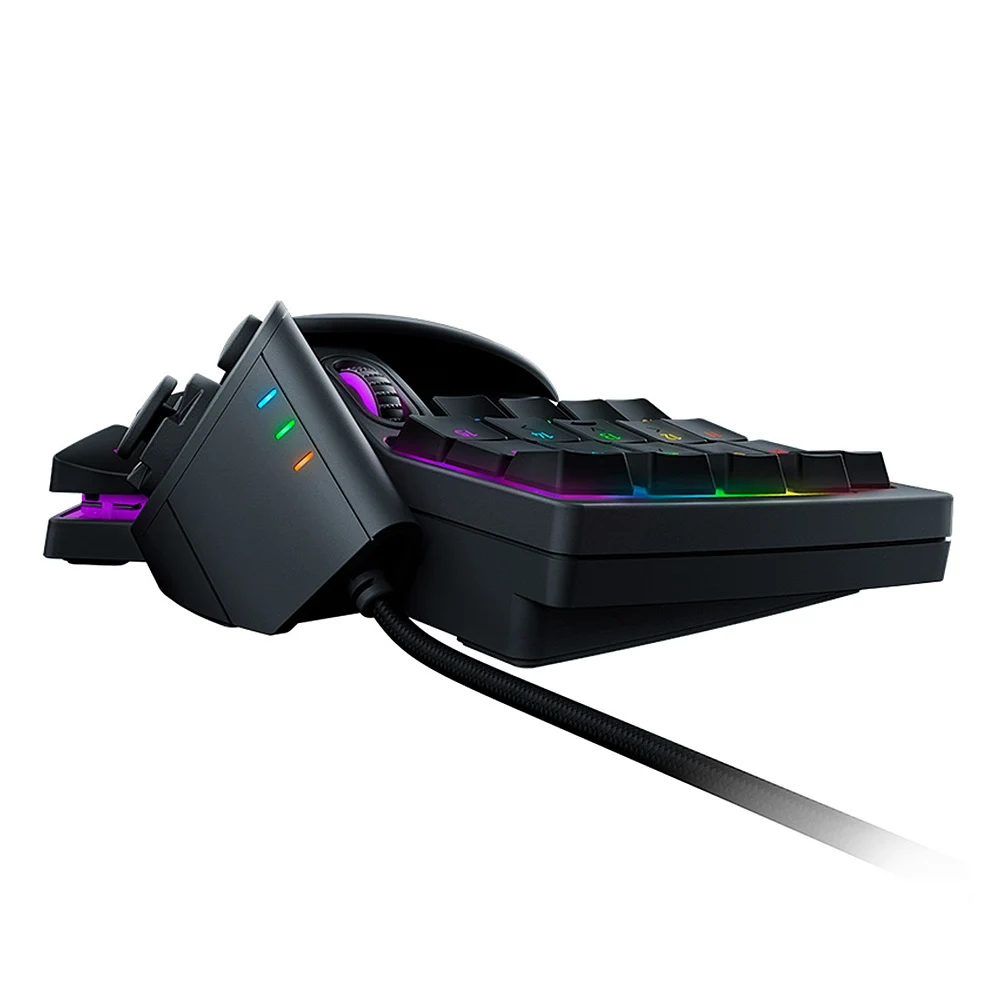 razer Tartarus V2 Chroma Mecha-мембранная Проводная игровая клавиатура 32 полностью программируемые клавиши-черный