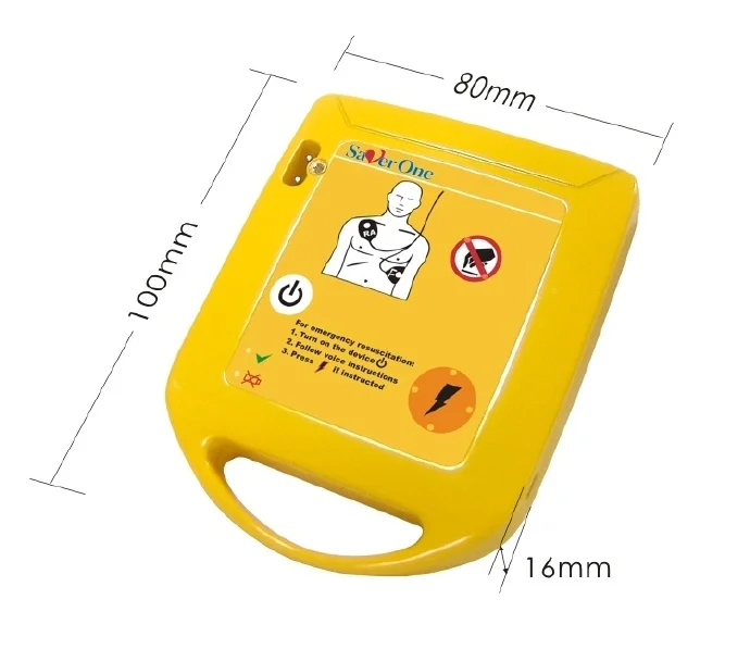 Мини тренажер AED XFT D0009 устройство для первой помощи дефибриллятор английская