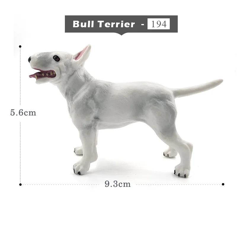 Bull Terrier Далматинский бульдог бультерьер Лабрадор сибирская Собака Хаски фигурка животного домашний декор сказочные украшения сада аксессуары - Цвет: Bull Terrier