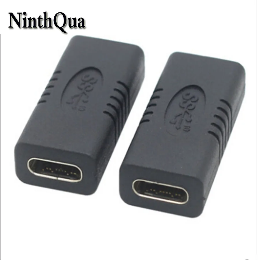 1 шт. USB 3 Тип C адаптер Мама мама для зарядки данных Аудио Видео удлинитель