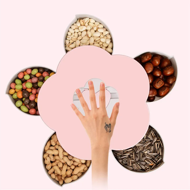 Коробка для хранения конфет 5/10 сетка Орехи закуски поднос еда Подарочная коробка