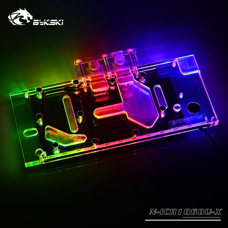 Bykski В. С. Ультра ледяной дракон INNO3D gtx1060 суперверсия полностью закрывающая