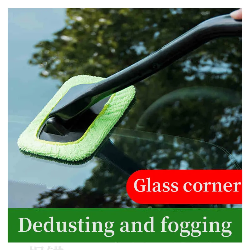 1 шт. Съемная 13 дюймовая щетка для окон очистки из микрофибры с салфеткой