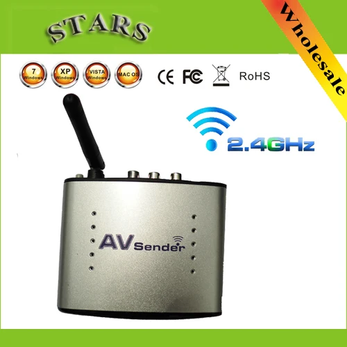 Горячая 2.4 г беспроводной а . в передатчик и приемник аудио видео отправитель тв