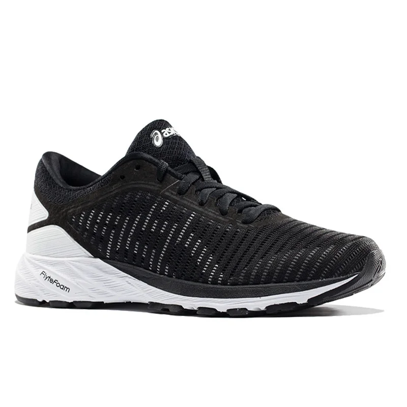 Balck-white Новые оригинальные мужские Asics Gel ASICS DynaFlyte 2 спортивные кроссовки для мужчин кроссовки ASICS кроссовки - Цвет: Balck-white