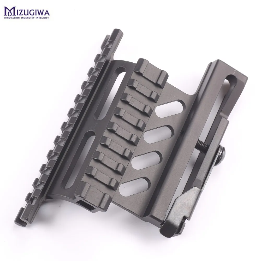 Тактический AK Rail боковой прицел крепление Быстрый съемный двойной рельс Боковое