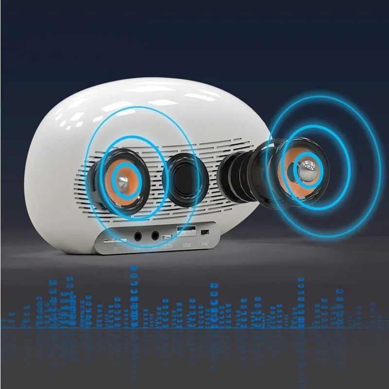 Bluetooth-динамик 2019 НОВЫЙ Температурный радиоприемник электронный будильник