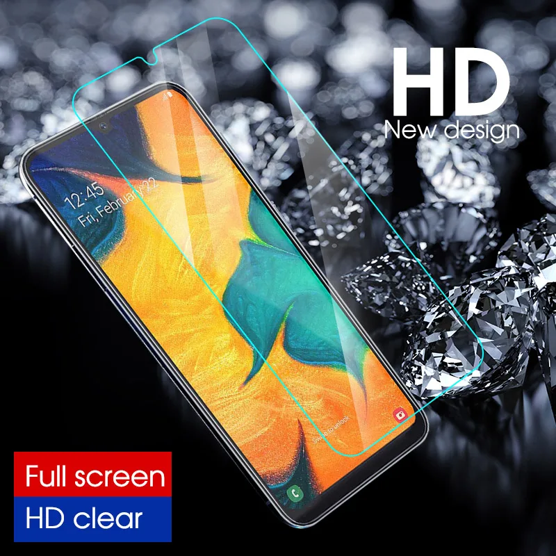 Защитное закаленное стекло для Samsung Galaxy M10 M20 M30 A10 A30 A40 A50 A7 A9 2018 A8 Star lite J7 Prime пленка
