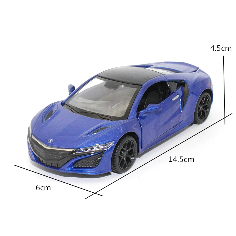1:32 Honda Acura литая модель автомобиля металлический материал детские игрушки