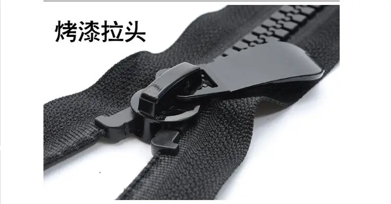 1PCS No.15 resin open big size zippers,cotton jacket,down jacket,sleeping bag,tent resin zipper long 80,90,100,120,150,200CM