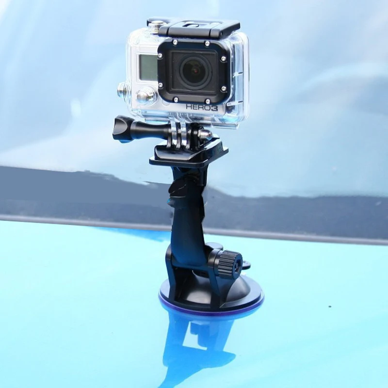 Универсальный держатель для экшн-камеры на присоске поворот 180 градусов |