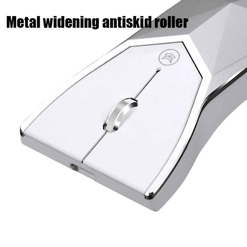 Лучшая алюминиевая беспроводная мышь 2 4g с зарядкой бесшумная 1600DIP Регулируемая